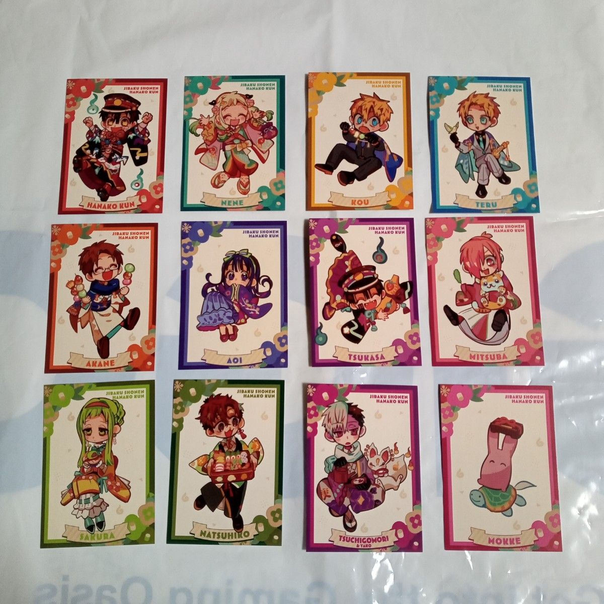 地縛少年花子くん ミュージアム イラストカード 全種セット 地縛少年花子くん ミュージアム イラストカード 全種セット