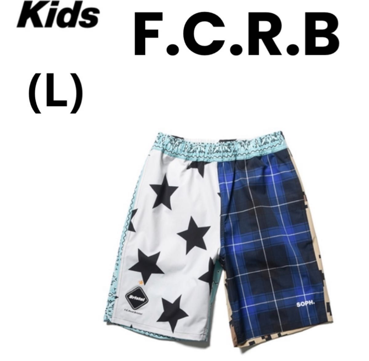 未使用品 SOPH Bristol ブリストル マルチカラー ハーフパンツ 未使用品 SOPH Bristol ブリストル マルチカラー ハーフパンツ