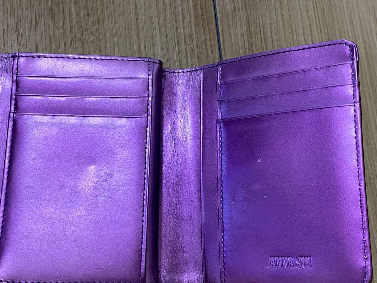 ANNA SUI 三つ折り財布 レース 蝶 パープル|Yahoo!フリマ(旧 ANNA SUI 三つ折り財布 レース 蝶 パープル|Yahoo!フリマ(旧