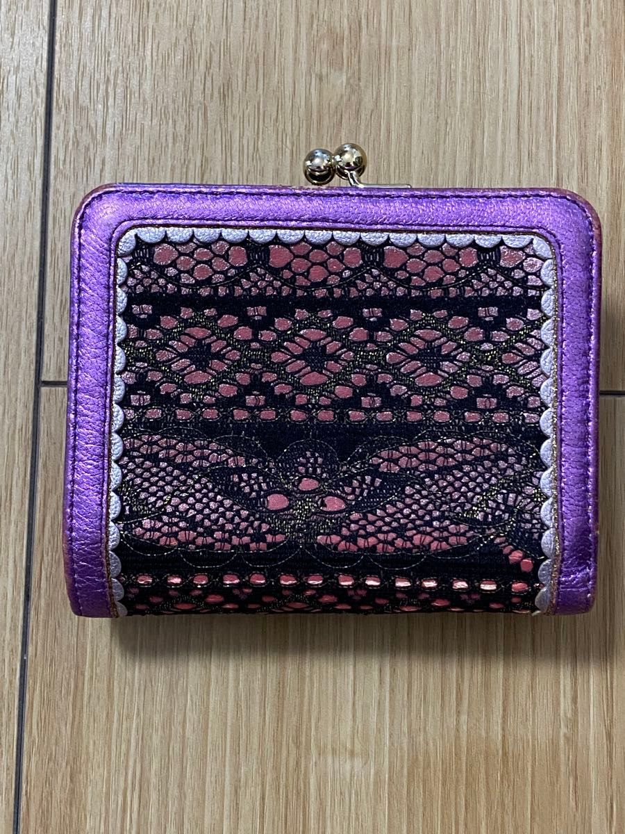 ANNA SUI 三つ折り財布 レース 蝶 パープル|Yahoo!フリマ(旧 ANNA SUI 三つ折り財布 レース 蝶 パープル|Yahoo!フリマ(旧