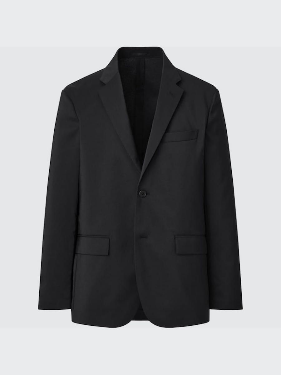 美品】特価】UNIQLO 感動ジャケット(ウールライク・袖丈着丈 美品】特価】UNIQLO 感動ジャケット(ウールライク・袖丈着丈