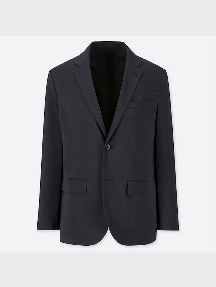 特価】UNIQLO 感動ジャケット ネイビー テーラードジャケット M 特価】UNIQLO 感動ジャケット ネイビー テーラードジャケット M