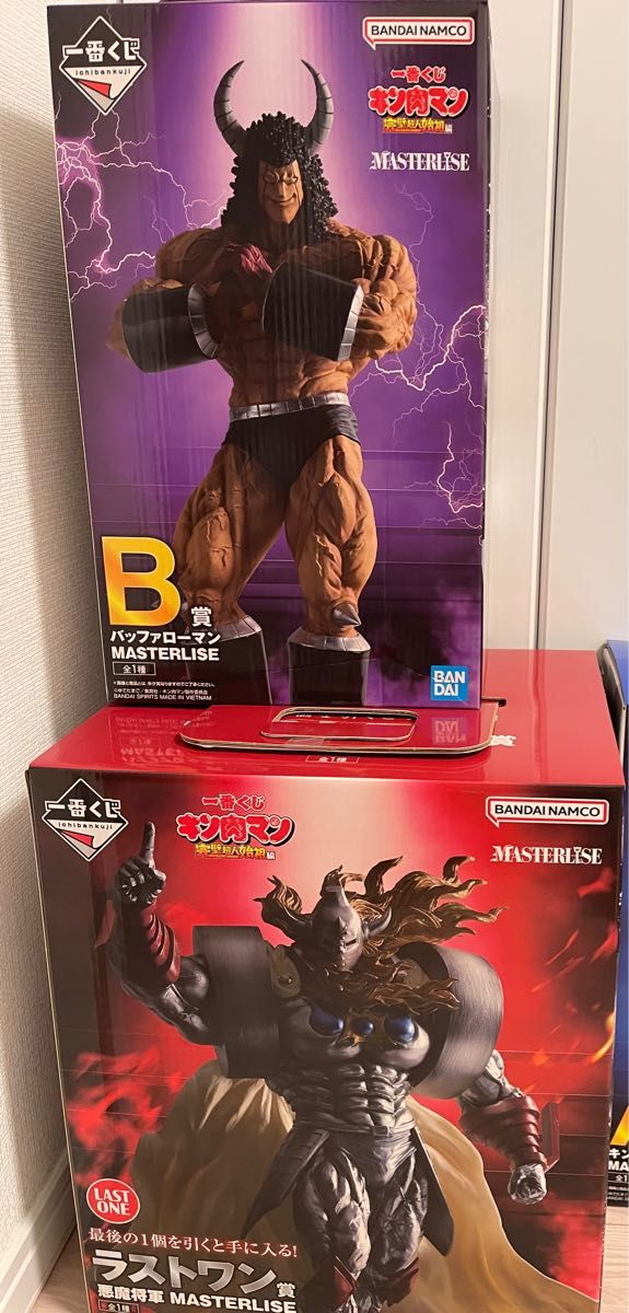キン肉マン 一番くじ B ラストワン バッファローマン 悪魔将軍 キン肉マン 一番くじ B ラストワン バッファローマン 悪魔将軍