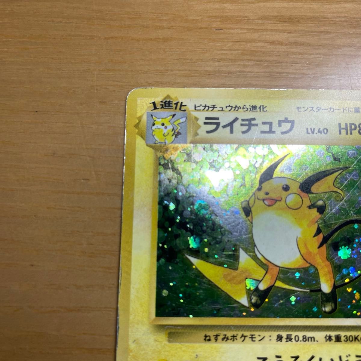 初版 激レア】ピカチュウ・ライチュウ 2枚セット 旧裏 マーク 初版 激レア】ピカチュウ・ライチュウ 2枚セット 旧裏 マーク