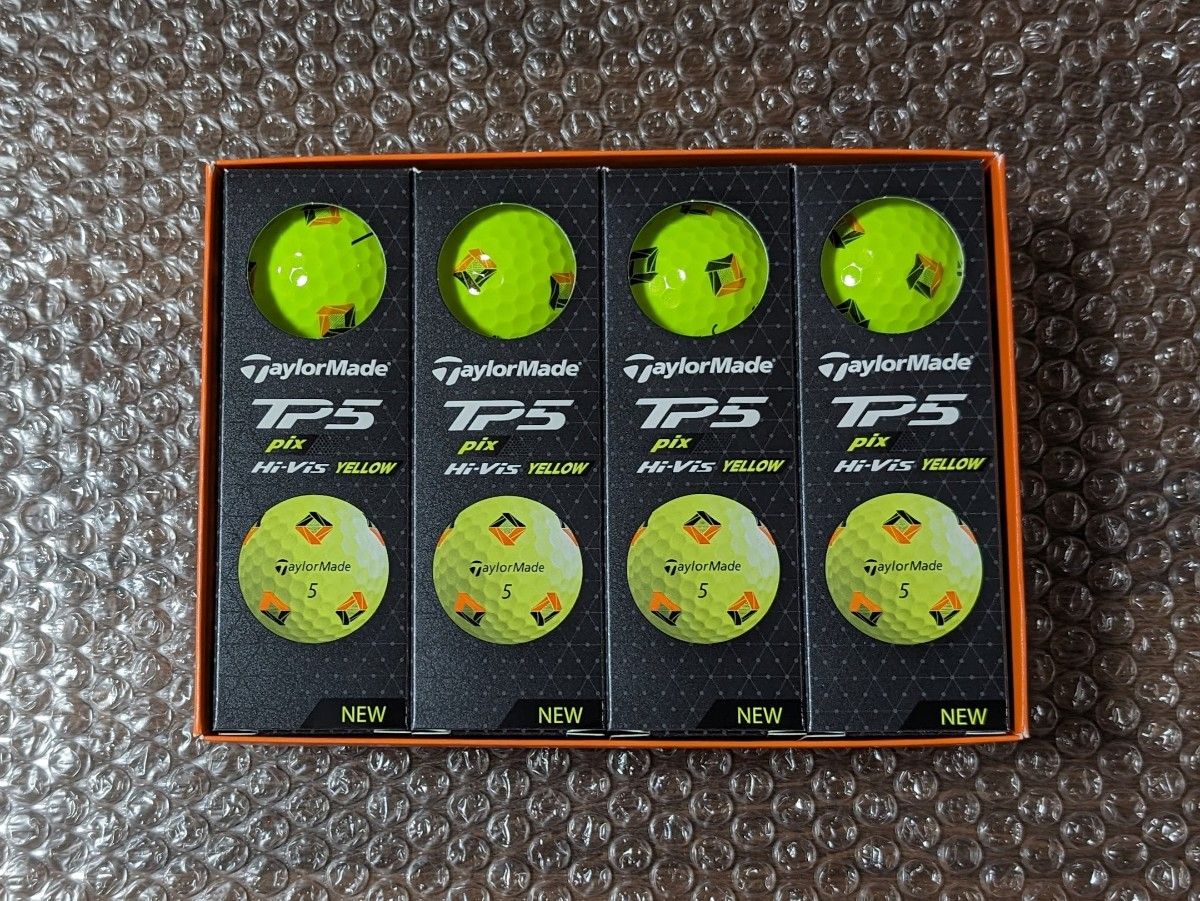 新品 テーラーメイド TP5 pix イエロー 2024年モデル 1ダース 新品 テーラーメイド TP5 pix イエロー 2024年モデル 1ダース