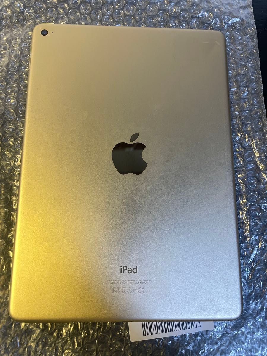 iPad Air 第2世代 Wi-Fiモデル 16GB ゴールド A1566 動作確認済 iPad Air 第2世代 Wi-Fiモデル 16GB ゴールド A1566 動作確認済