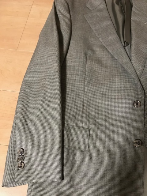 美品！BROOKS BROTHERS ブルックスブラザーズ スーツ 千鳥格子 ライトブラウン A7！の画像8