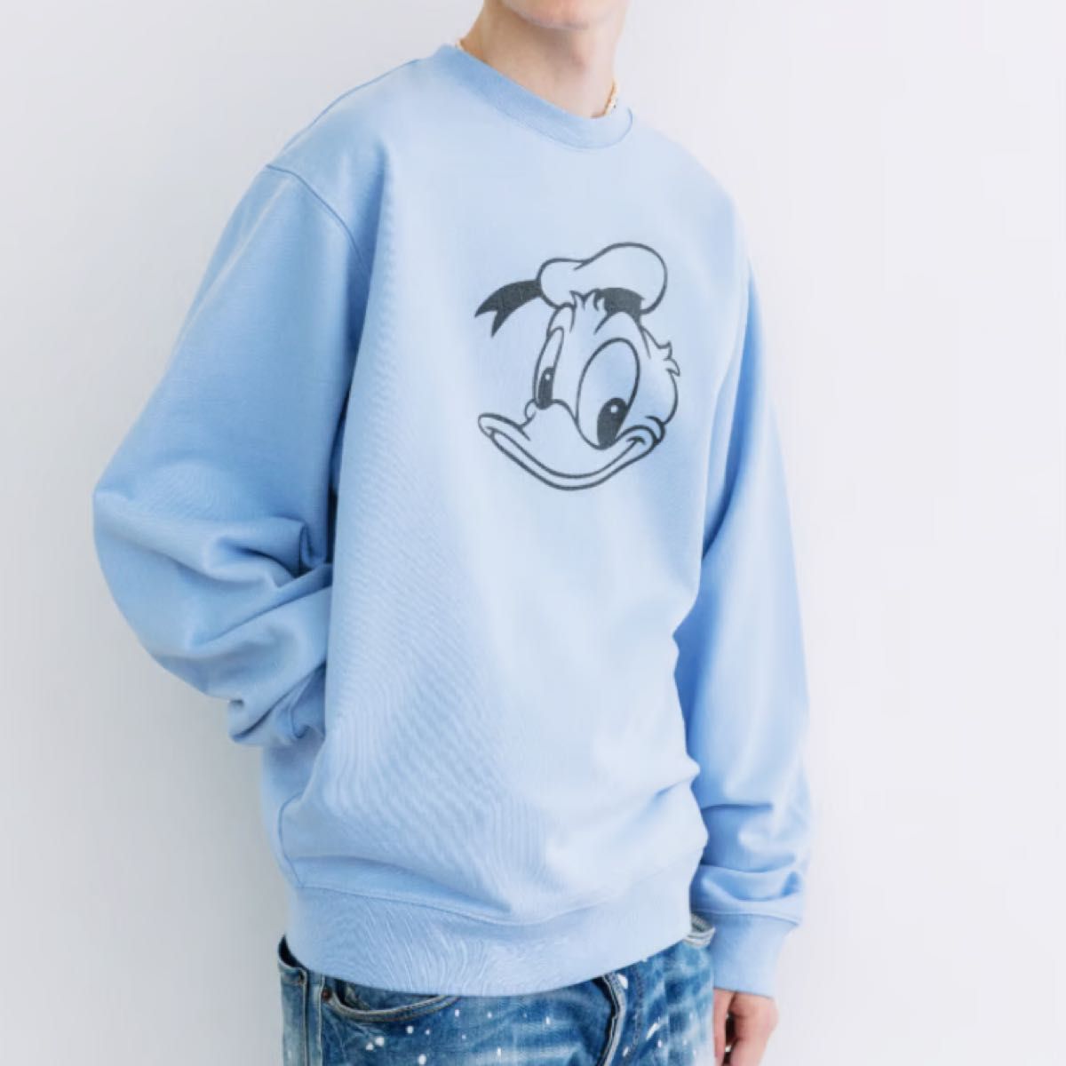 新品未使用】WCJ SWEAT TOP ドナルド スウェット ディズニー 新品未使用】WCJ SWEAT TOP ドナルド スウェット ディズニー