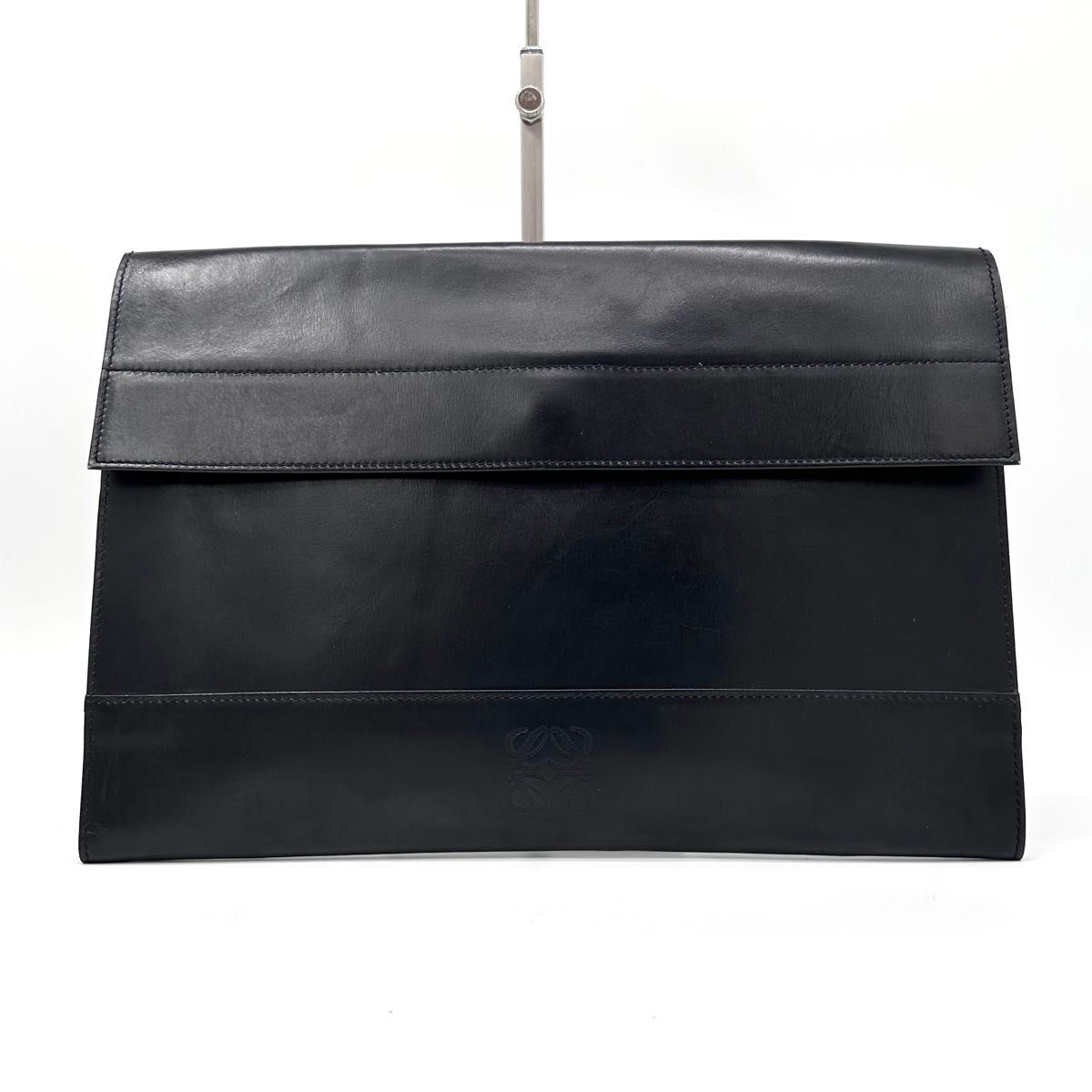 極美品】LOEWE ロエベ クラッチバッグ セカンド ビジネス 書類鞄 極美品】LOEWE ロエベ クラッチバッグ セカンド ビジネス 書類鞄