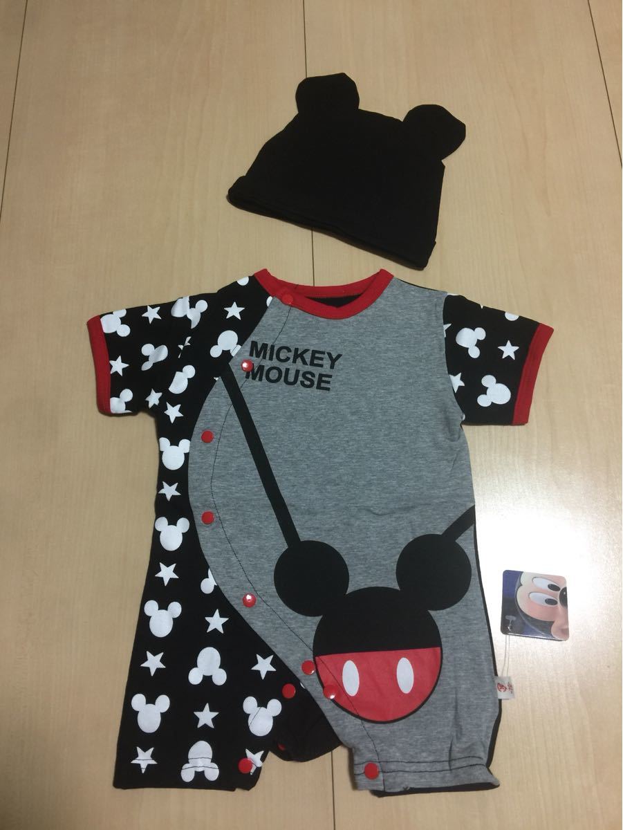Paypayフリマ ディズニー Disney ミッキー半袖ロンパース70 80 90 95cm Paypayフリマ ディズニー Disney ミッキー半袖ロンパース70 80 90 95cm