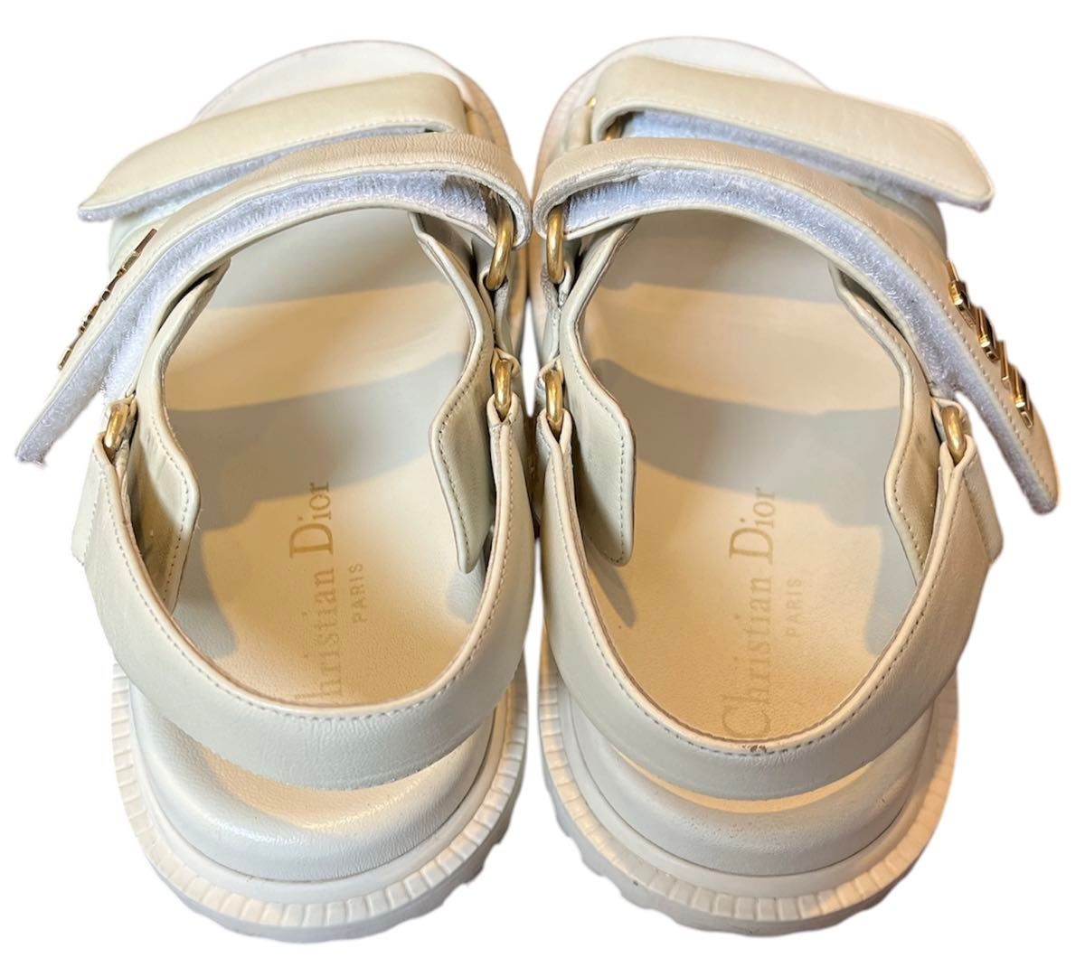 中古 Dior アイボリー Dioracr スポーツサンダル|Yahoo!フリマ 中古 Dior アイボリー Dioracr スポーツサンダル|Yahoo!フリマ