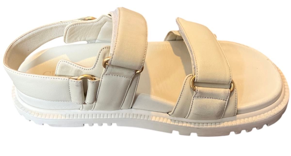 中古 Dior アイボリー Dioracr スポーツサンダル|Yahoo!フリマ 中古 Dior アイボリー Dioracr スポーツサンダル|Yahoo!フリマ