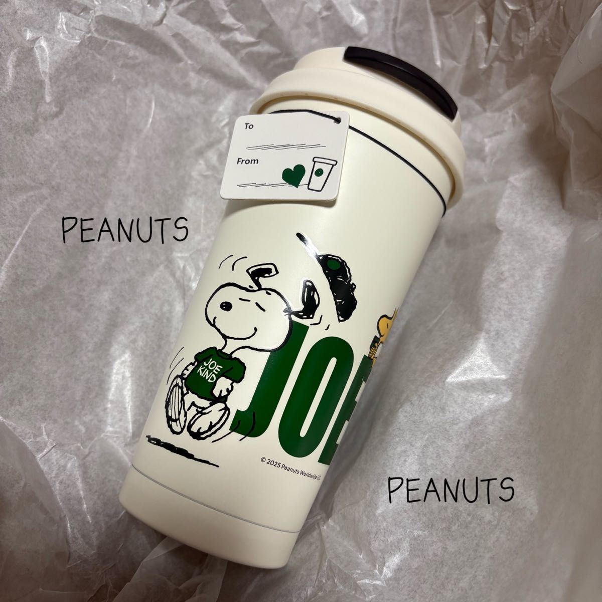 Starbucks 2025 PEANUTS ステンレス TOGO タンブラー ホワイト Starbucks 2025 PEANUTS ステンレス TOGO タンブラー ホワイト