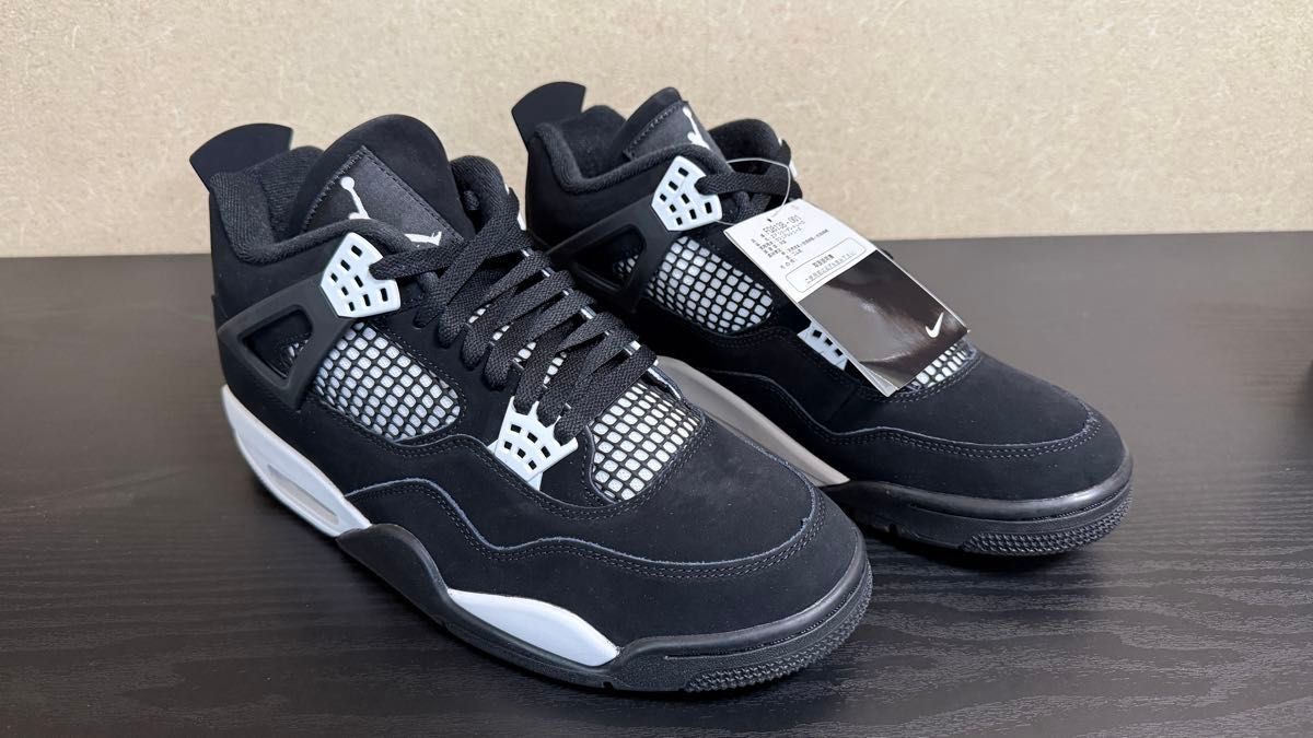 新品 Nike Air Jordan 4 Retro White Thunder エアジョーダン 新品 Nike Air Jordan 4 Retro White Thunder エアジョーダン