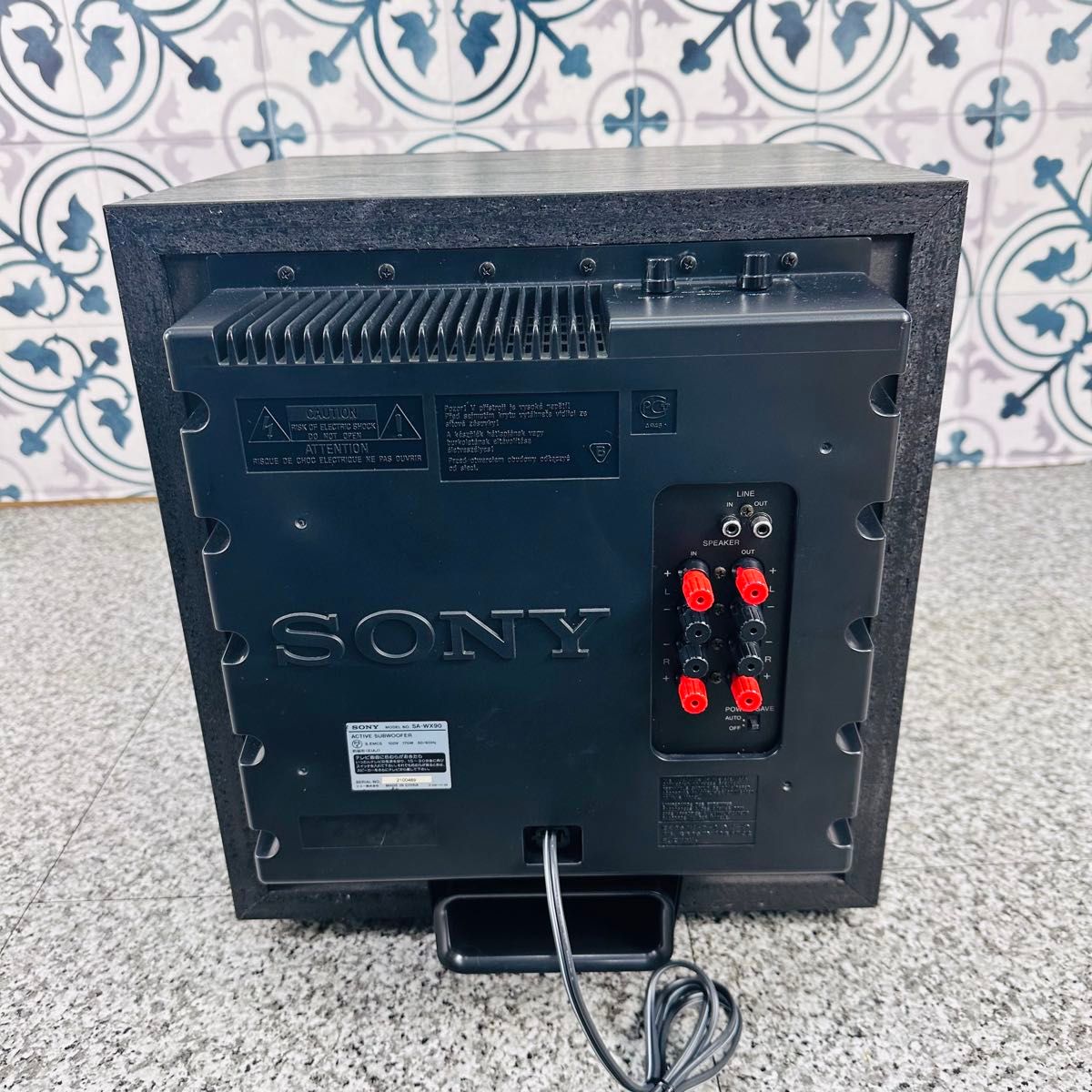 希少 美品 SONY ソニー サブウーファー SA-WX90 ウーファー 希少 美品 SONY ソニー サブウーファー SA-WX90 ウーファー