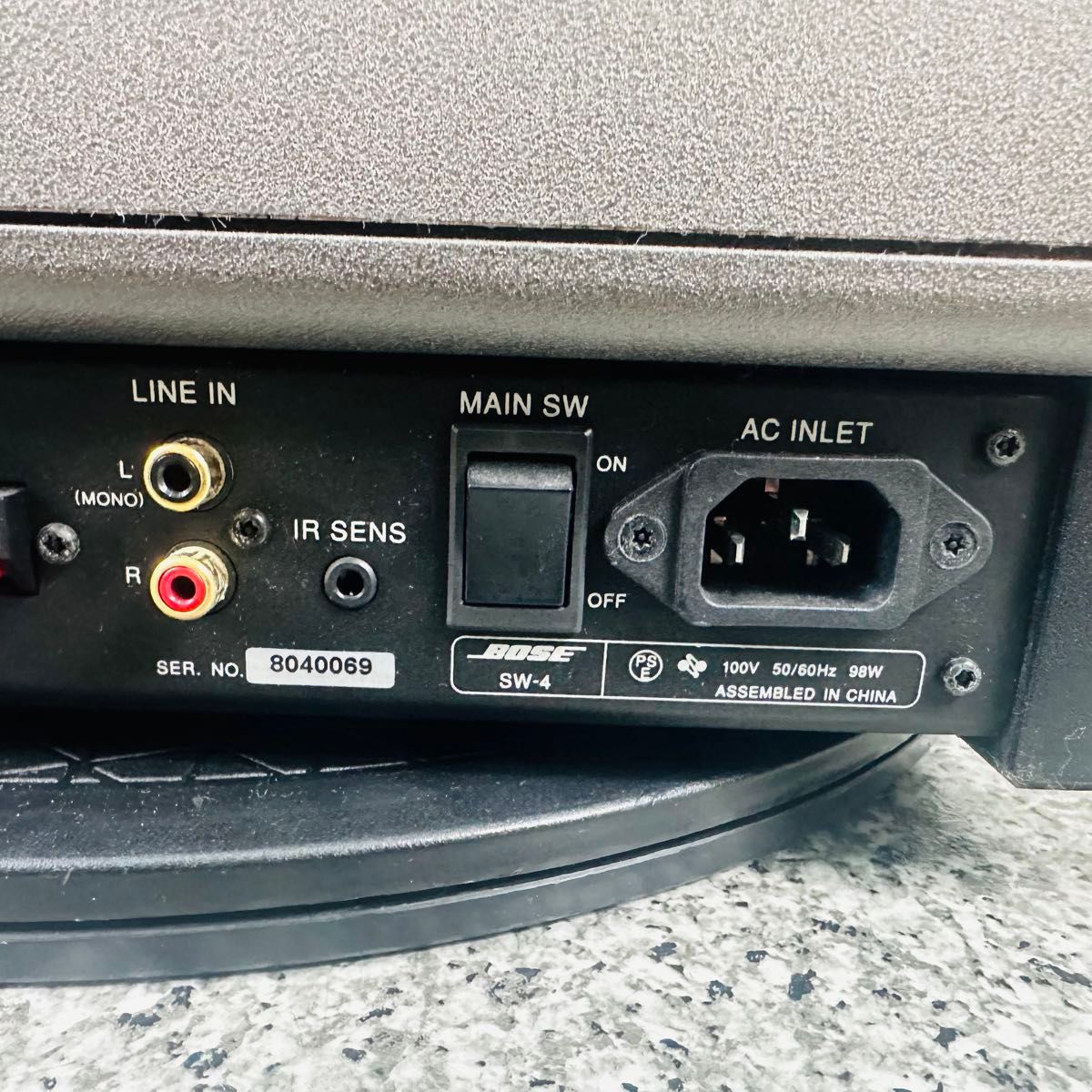 BOSE ボーズ パワードサブウーファー SW-4 サブウーファー BOSE ボーズ パワードサブウーファー SW-4 サブウーファー