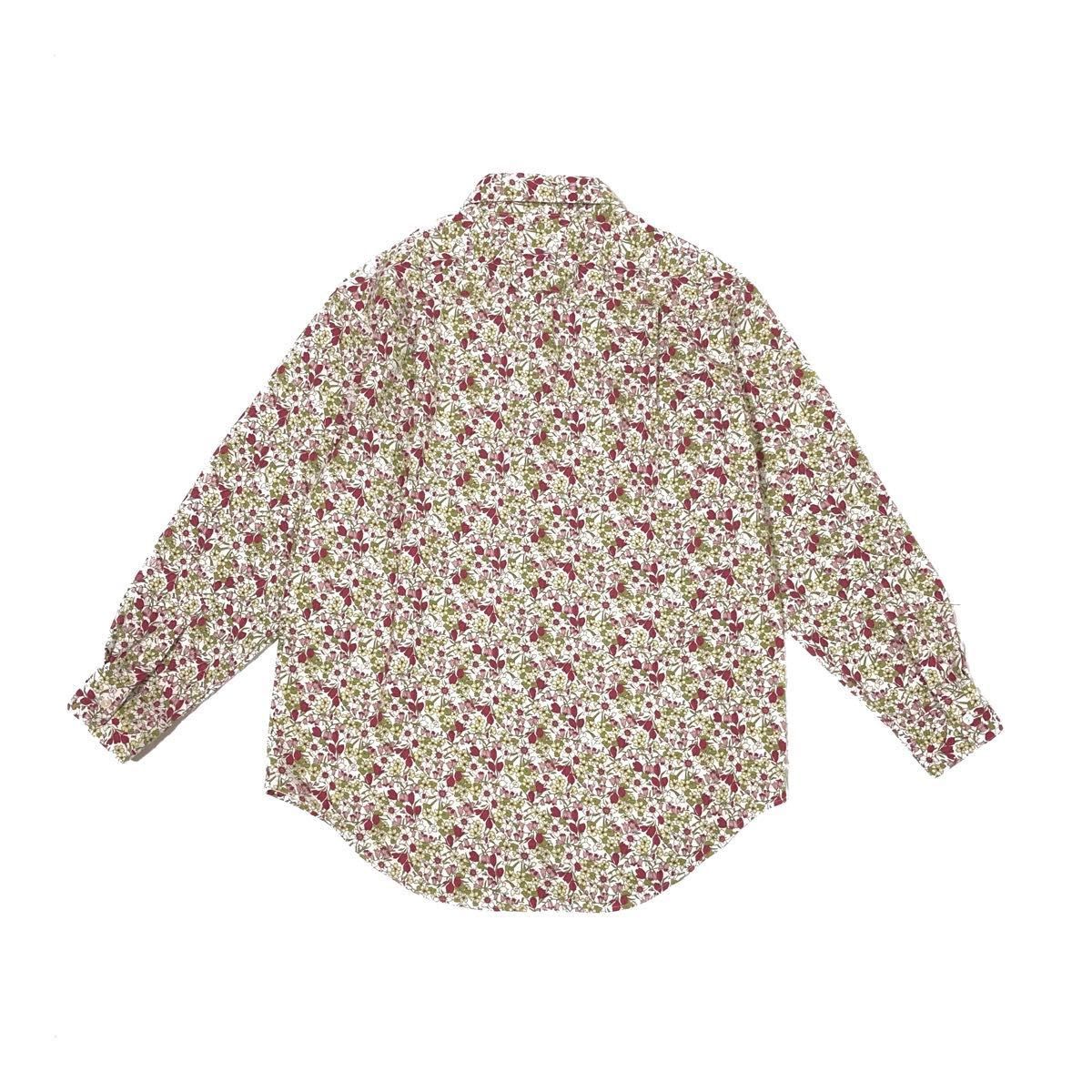 LIBERTY リバティ シャツ フラワー 小花 長袖 Mサイズ 日本製 LIBERTY リバティ シャツ フラワー 小花 長袖 Mサイズ 日本製