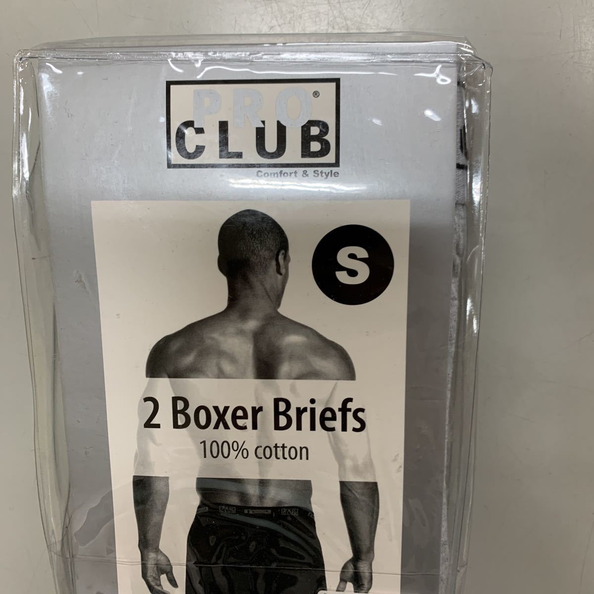 PRO CLUB Pro Club боксеры S размер мужской нижний одежда нижнее белье не использовался новый товар хлопок 100% 2P упаковка комплект 