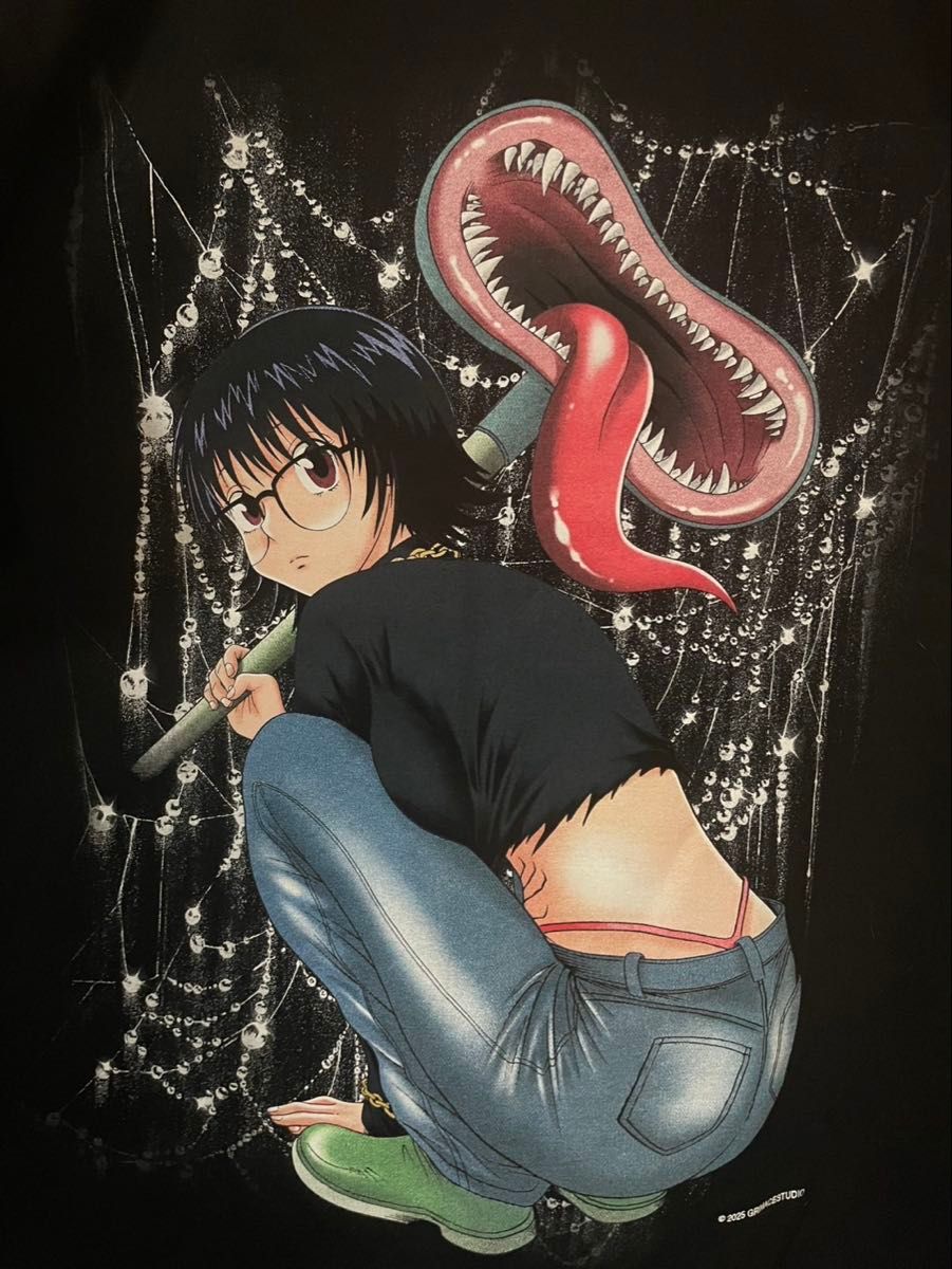 HUNTER × HUNTER 幻影旅団 シズク・ムラサキ Tシャツ サイズXL HUNTER × HUNTER 幻影旅団 シズク・ムラサキ Tシャツ サイズXL