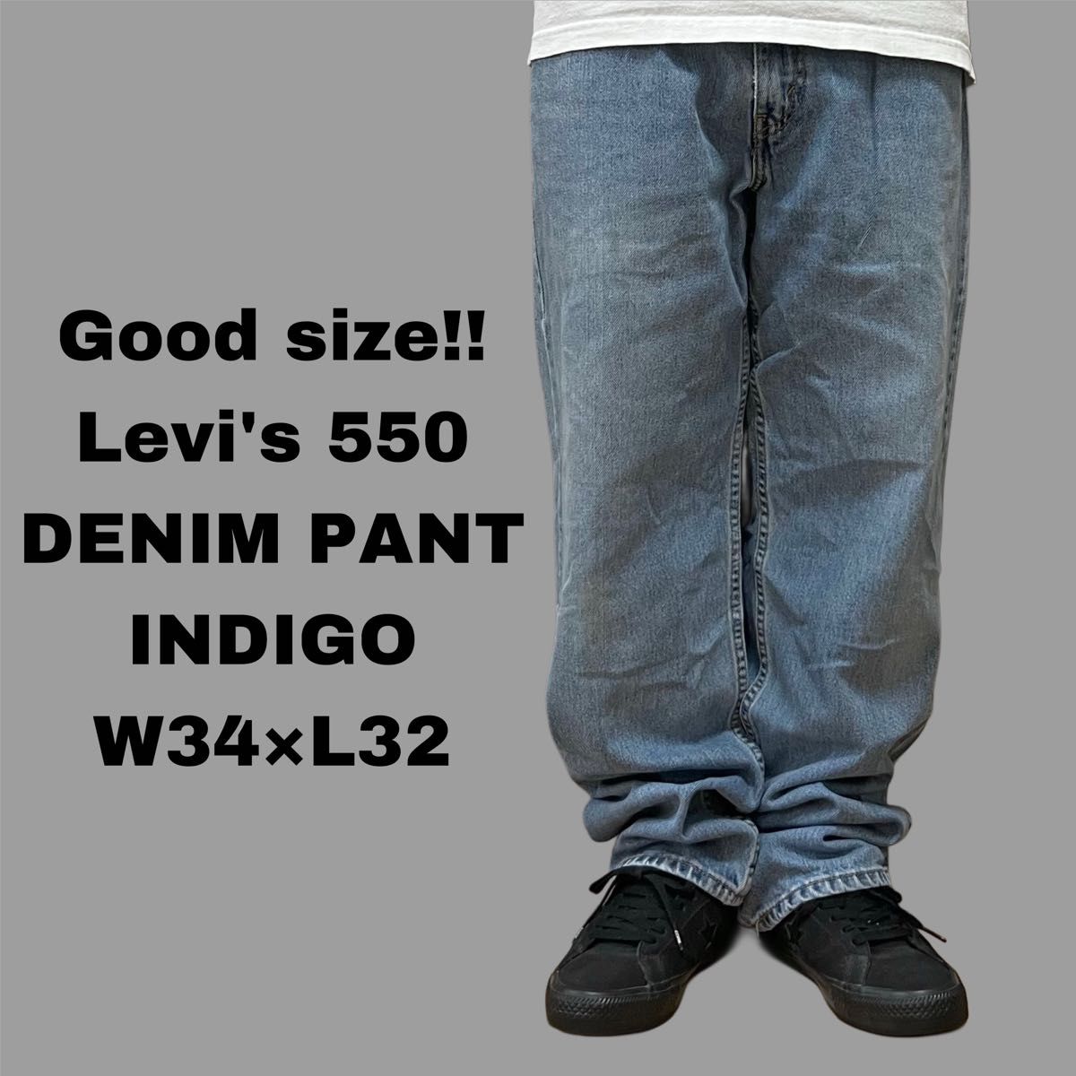 Levi's リーバイス 550 ジーンズ デニムパンツ インディゴ W34 L Levi's リーバイス 550 ジーンズ デニムパンツ インディゴ W34 L
