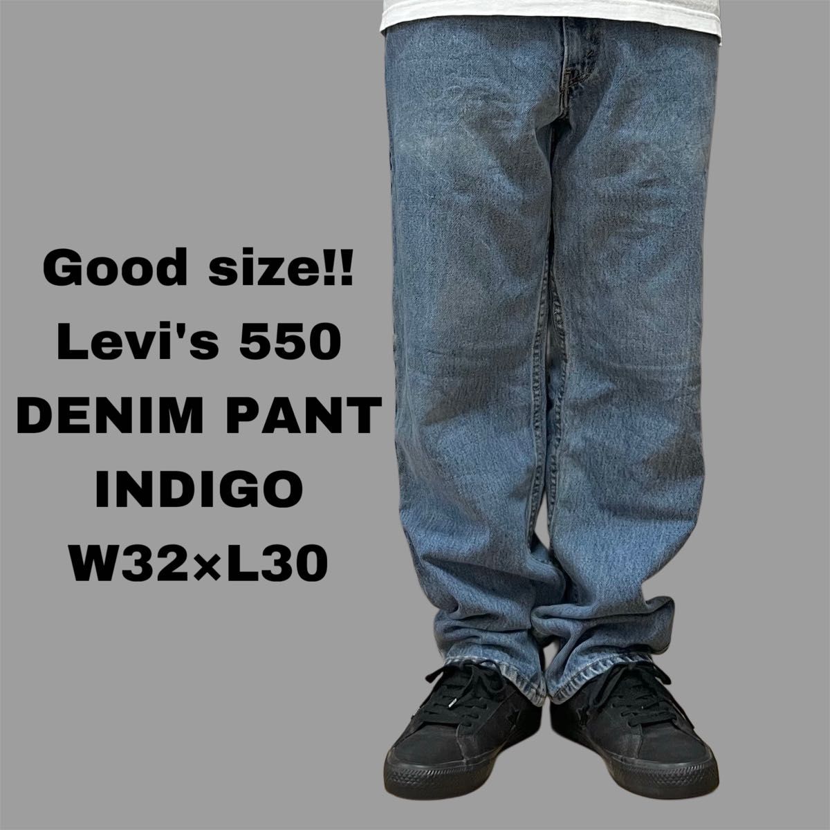 Levi's リーバイス 550 ジーンズ デニムパンツ インディゴ W32 M Levi's リーバイス 550 ジーンズ デニムパンツ インディゴ W32 M