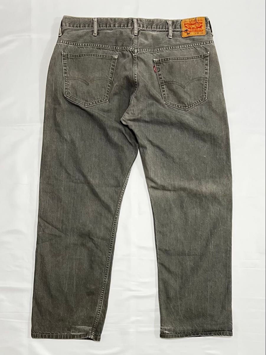 Levi's リーバイス 569 ブラックデニム パンツ バレル 黒 W38 Levi's リーバイス 569 ブラックデニム パンツ バレル 黒 W38