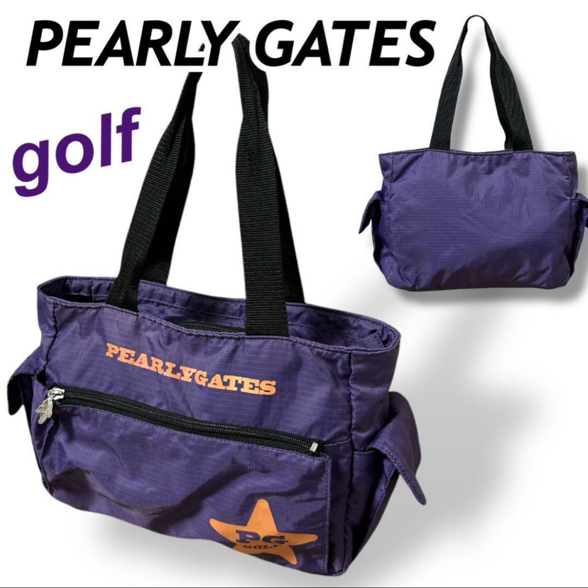PEARLY GATES パーリーゲイツ ゴルフ ミニトートバッグ ラウンド PEARLY GATES パーリーゲイツ ゴルフ ミニトートバッグ ラウンド