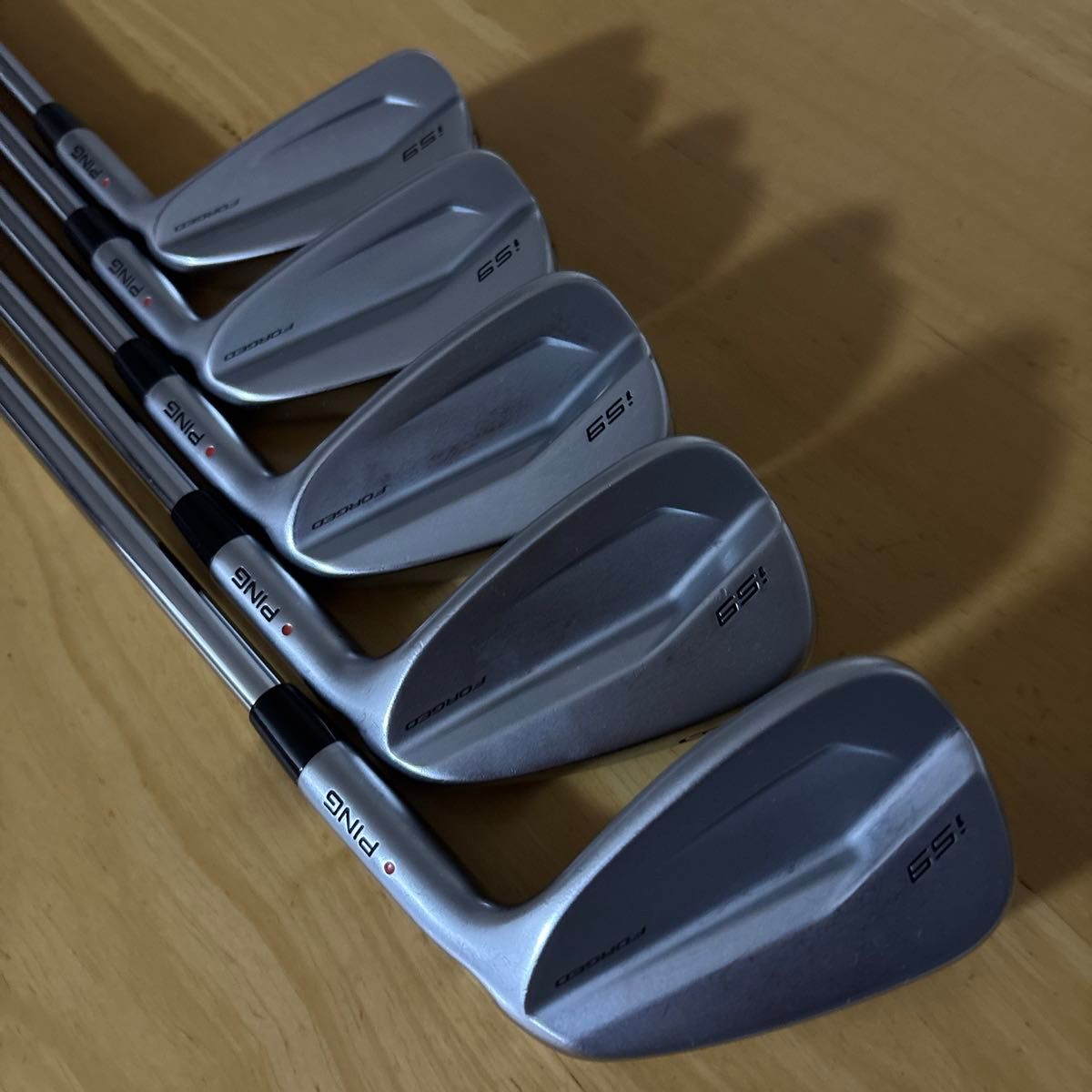 ハドラスコーティング済 PING ピン i59 アイアン5本セット 6番 ハドラスコーティング済 PING ピン i59 アイアン5本セット 6番