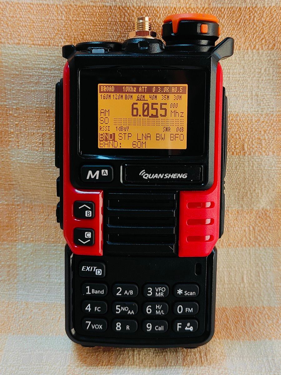 HF受信基板追加】広帯域受信機 UV-K5(99) 盗聴波+東京エアバンド HF受信基板追加】広帯域受信機 UV-K5(99) 盗聴波+東京エアバンド