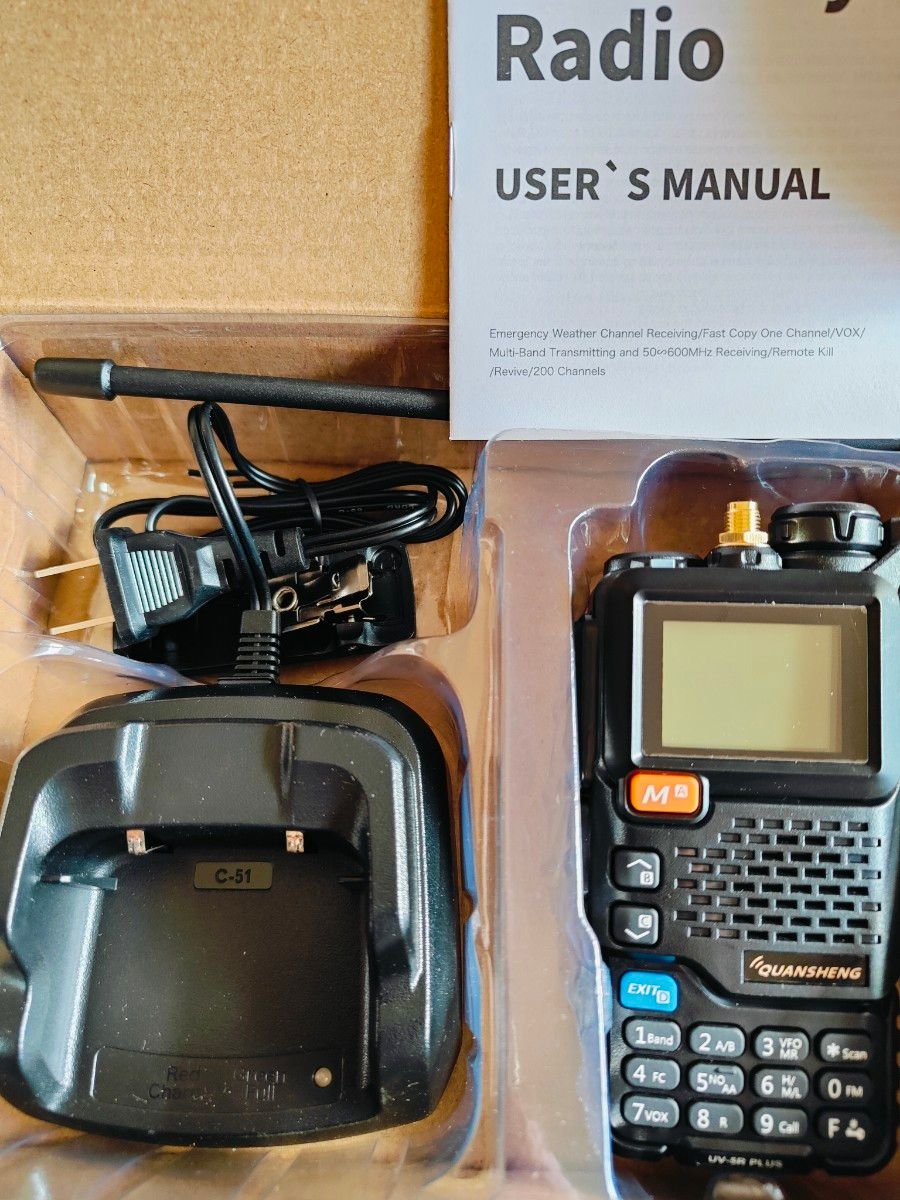 HF受信基板追加】広帯域受信機 UV-5R PLUS (UV-K5の上位機) 盗聴 HF受信基板追加】広帯域受信機 UV-5R PLUS (UV-K5の上位機) 盗聴