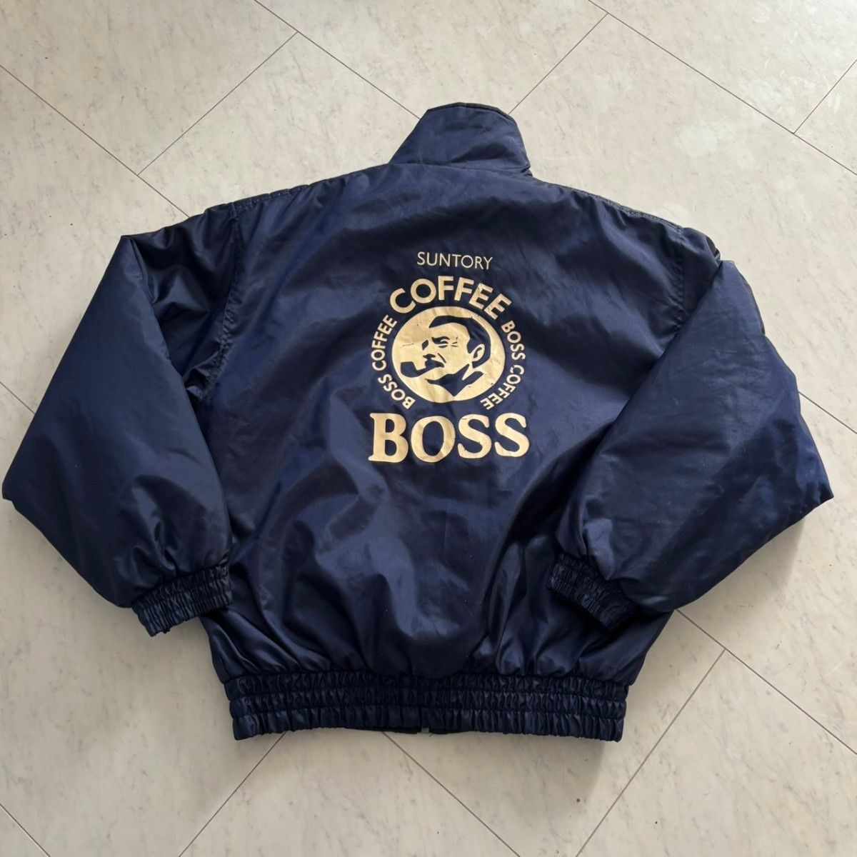 SUNTORY BOSS COFFEE ボスジャン ナイロンジャケット|Yahoo SUNTORY BOSS COFFEE ボスジャン ナイロンジャケット|Yahoo