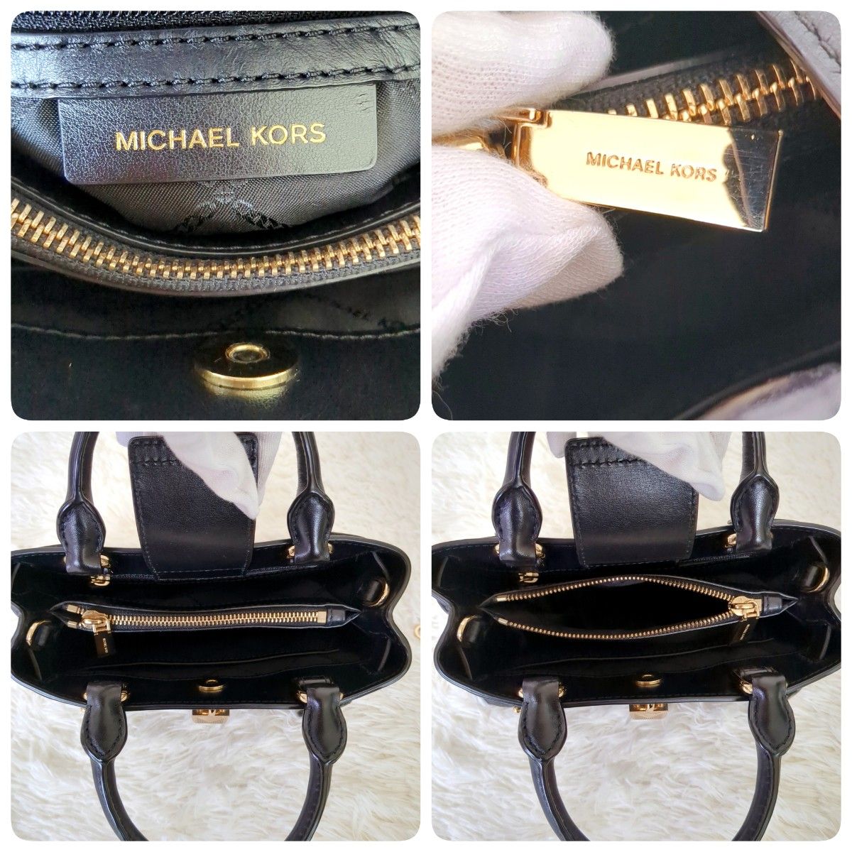美品 MICHAEL KORSマイケルコース 2way ショルダーバッグ レザー 美品 MICHAEL KORSマイケルコース 2way ショルダーバッグ レザー