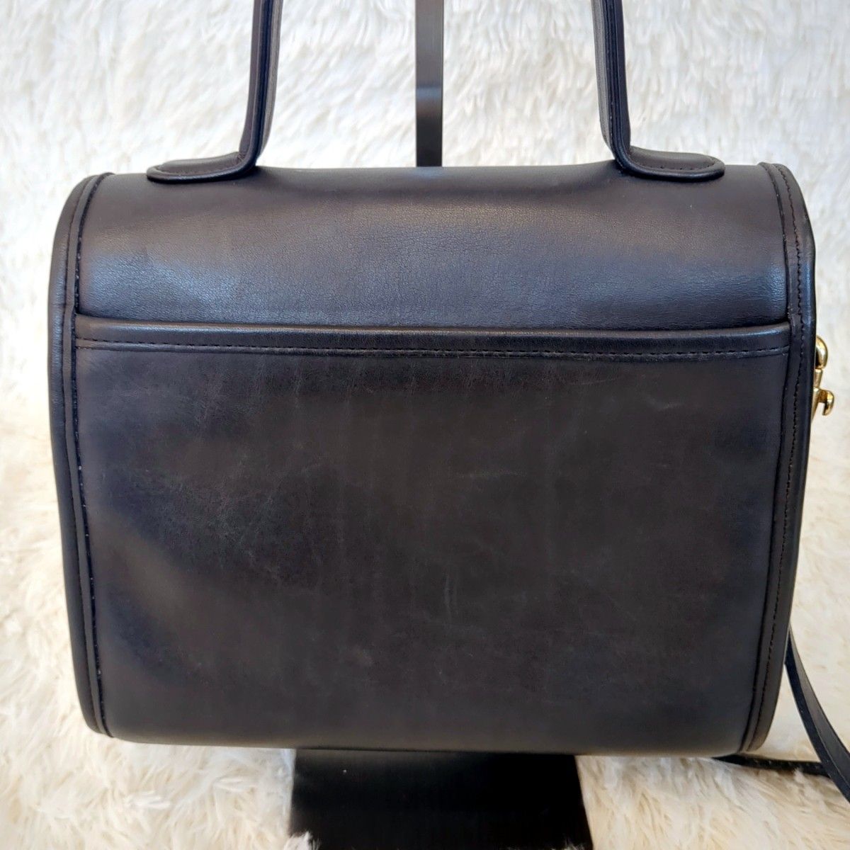 美品 オールドコーチ 2way ショルダーバッグ ターンロック 美品 オールドコーチ 2way ショルダーバッグ ターンロック