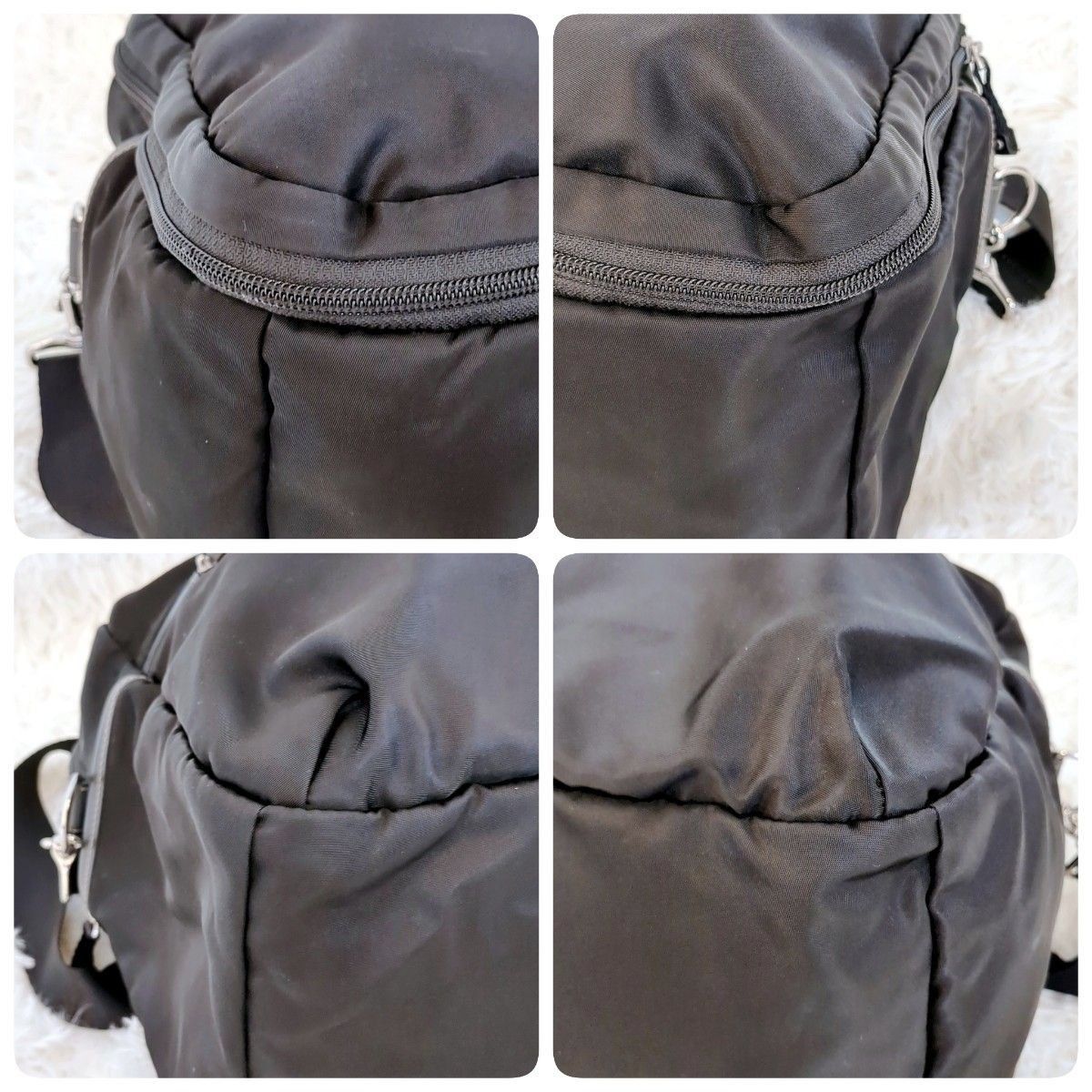 極美品エースACE 2wayショルダー ナイロンボストンバッグ ブラック 拡張 美品 エースACE 2way ナイロン ボストンバッグ ブラック 拡張