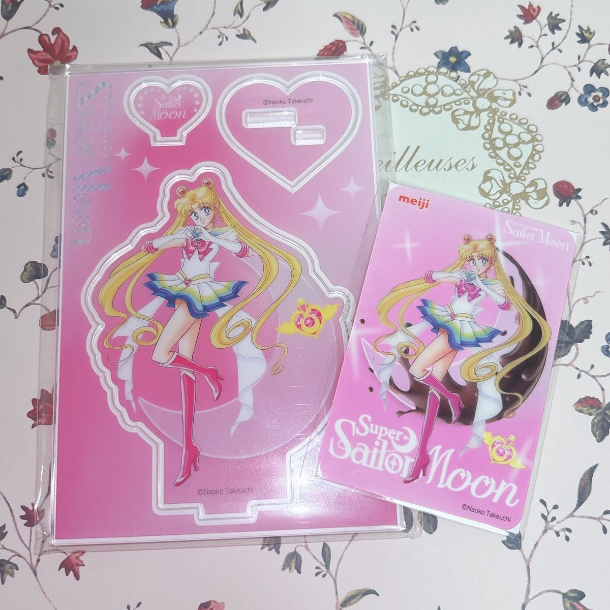 セーラームーン 明治 チョコ アクリルスタンド アクスタ カード セーラームーン 明治 チョコ アクリルスタンド アクスタ カード