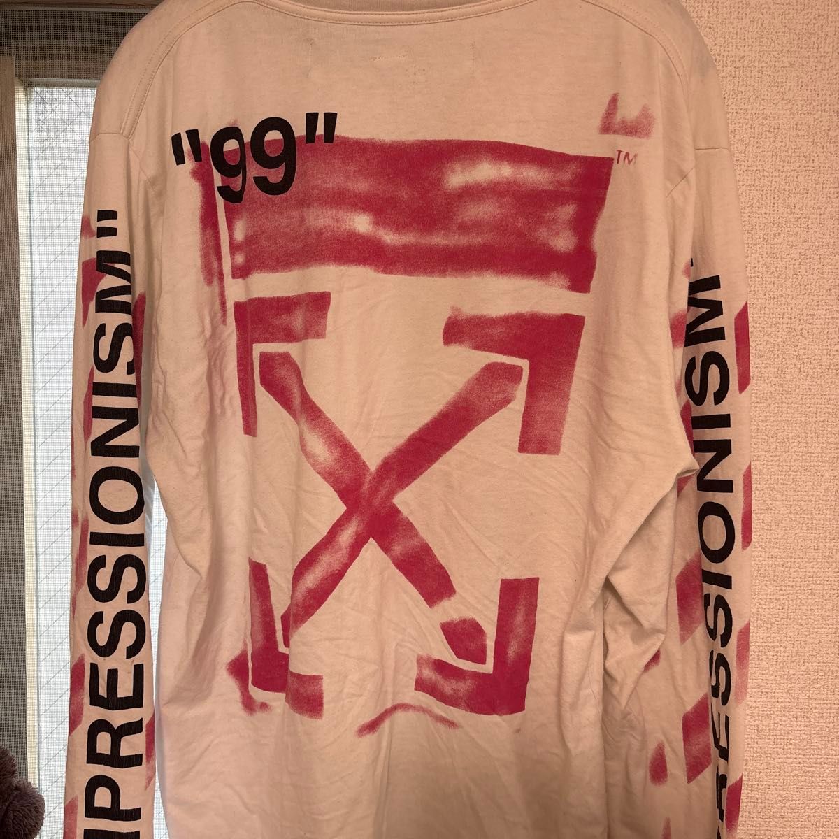 off white オフホワイト ロングTシャツ ロンティー シャツ T off white オフホワイト ロングTシャツ ロンティー シャツ T