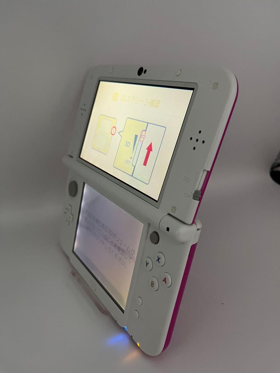 極美品 Nintendo Newニンテンドー3DS LL ピンク ホワイト 上下 極美品 Nintendo Newニンテンドー3DS LL ピンク ホワイト 上下