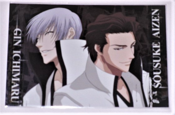 ヤフオク Bleach ブリーチ メタルポストカード H 藍染惣右 ヤフオク Bleach ブリーチ メタルポストカード H 藍染惣右