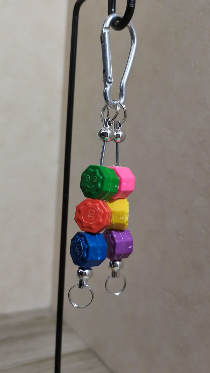 コンギのチャーム((ハンドメイド))2点セット キーホルダー キーチャーム