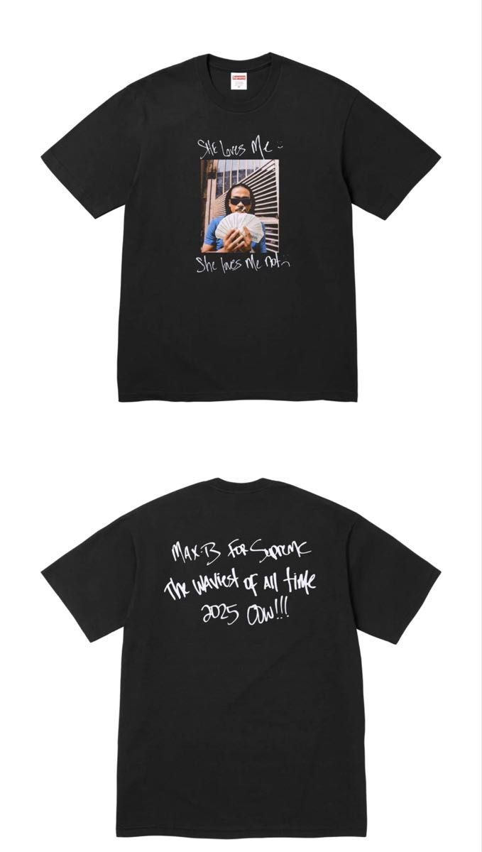 サイズ XXL Supreme Max B Tee Black 新品未使用 ブラック T サイズ XXL Supreme Max B Tee Black 新品未使用 ブラック T