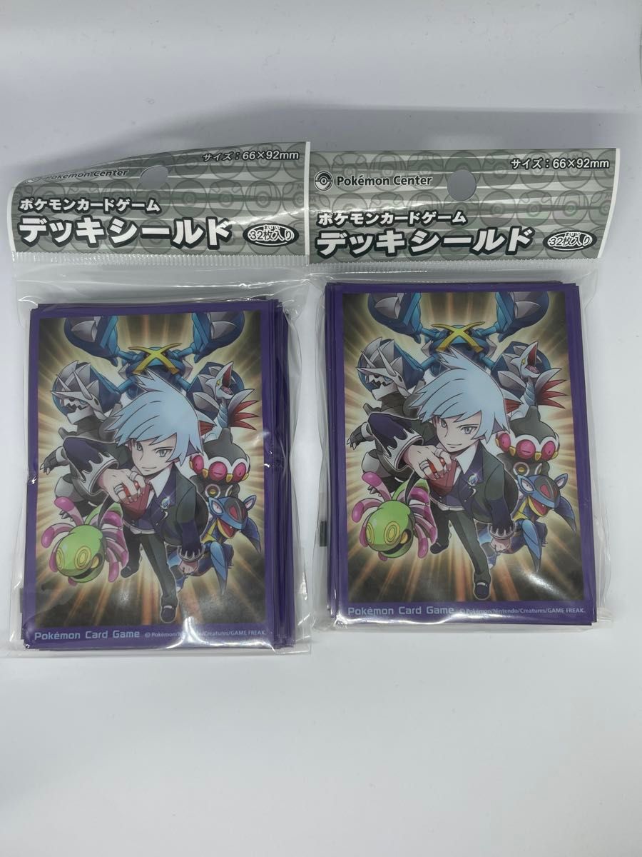 ポケモンカードゲーム デッキシールド 32枚入り 2セット TC ポケモンカードゲーム デッキシールド 32枚入り 2セット TC