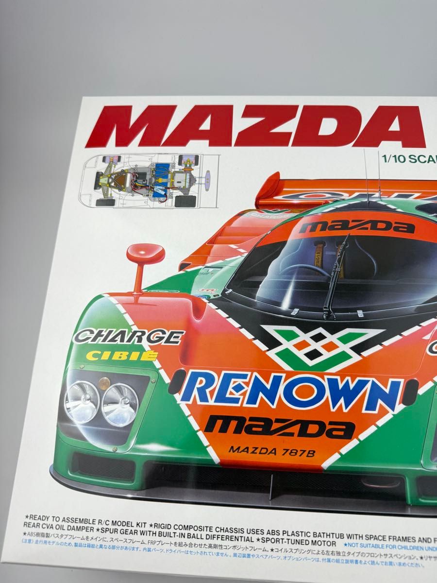 タミヤ マツダ787B 47518 TAMIYA 1/10 電動RCレーシングカー タミヤ マツダ787B 47518 TAMIYA 1/10 電動RCレーシングカー
