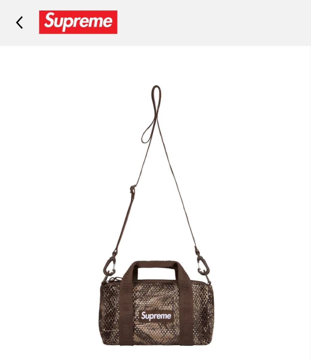 Supreme シュプリーム Mini Mesh Duffle Bag ミニ メッシュ Supreme シュプリーム Mini Mesh Duffle Bag ミニ メッシュ