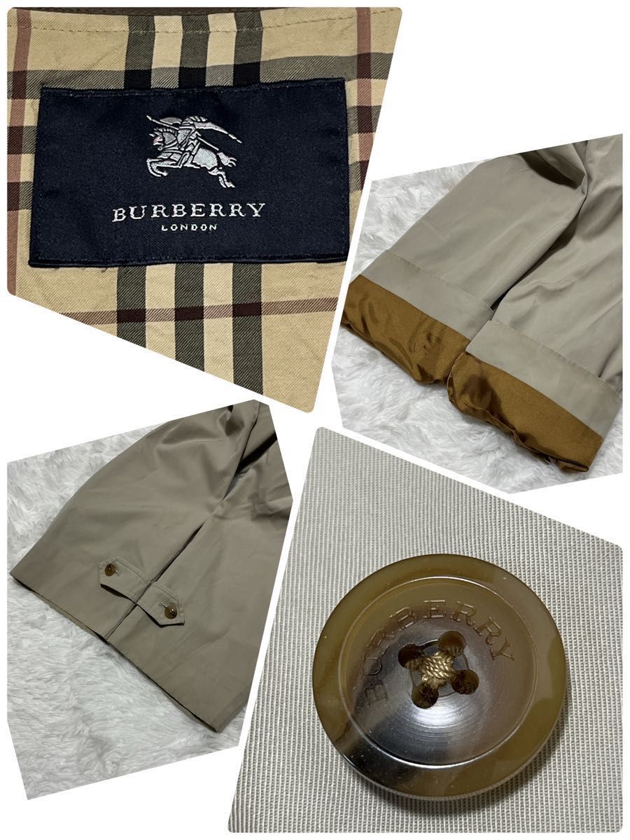 BURBERRY LONDON ステンカラーコート ベージュ 180 メンズ 三陽 BURBERRY LONDON ステンカラーコート ベージュ 180 メンズ 三陽