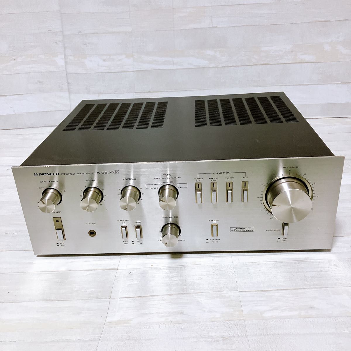 Pioneer パイオニア プリメインアンプ A-8600X ステレオアンプ Pioneer パイオニア プリメインアンプ A-8600X ステレオアンプ