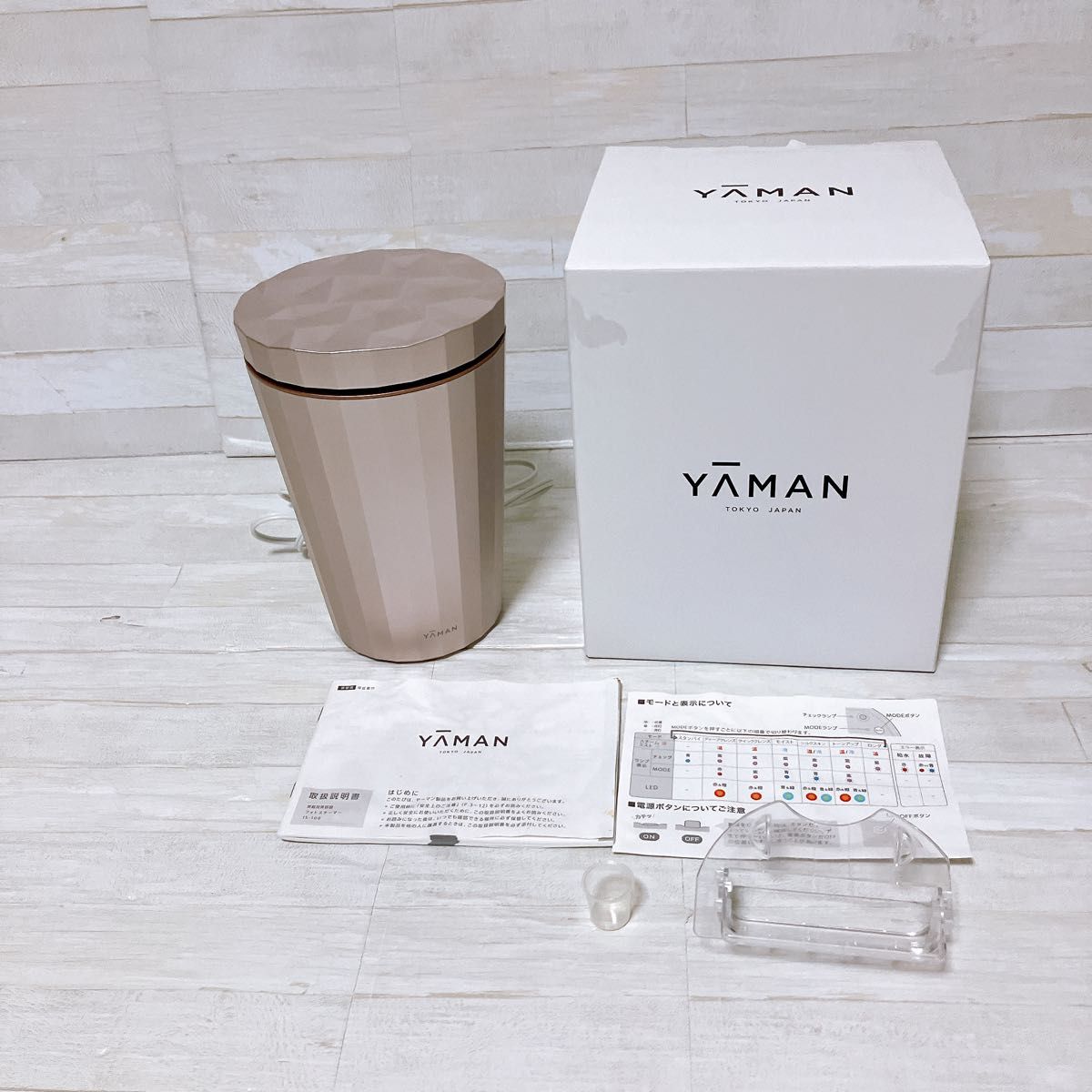 YA-MAN ヤーマン フォトスチーマー IS-100P ピンク 家庭用美容器 YA-MAN ヤーマン フォトスチーマー IS-100P ピンク 家庭用美容器