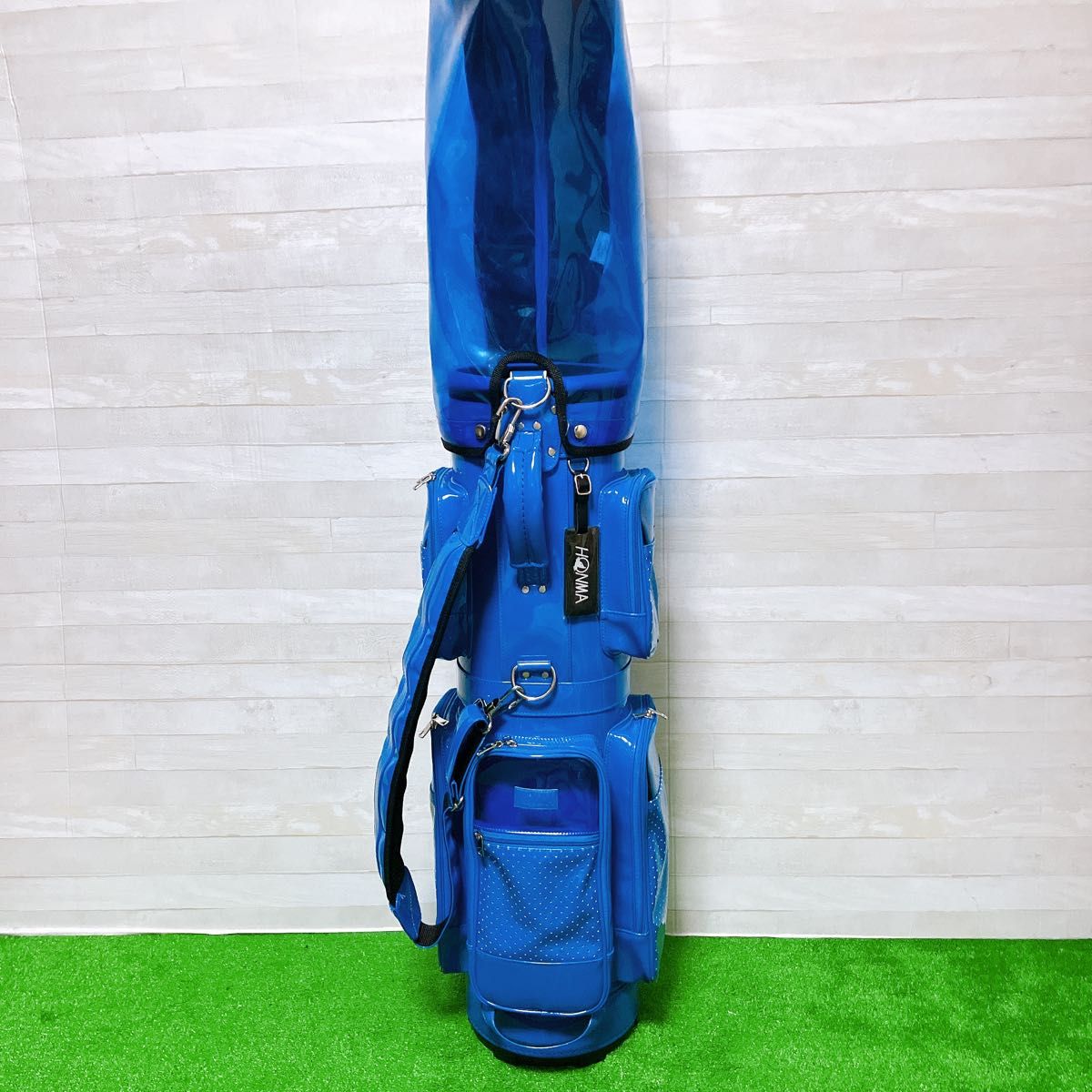 HONMA ホンマ ゴルフ キャディバッグ CB12208 ブルー 2022年 HONMA ホンマ ゴルフ キャディバッグ CB12208 ブルー 2022年
