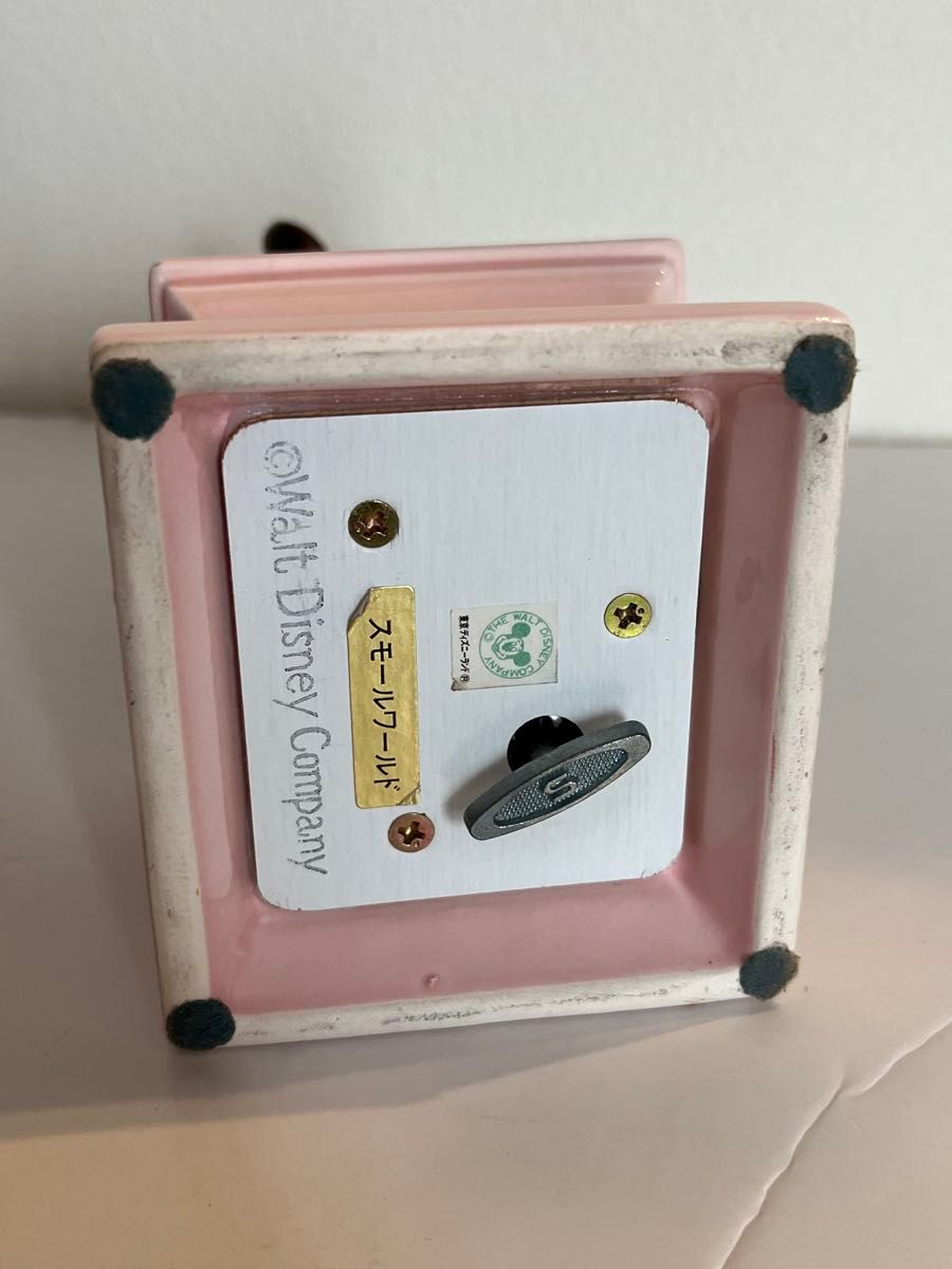 Tokyo Disneyland オルゴール レトロ ブロンズ像 希少品 Tokyo Disneyland オルゴール レトロ ブロンズ像 希少品