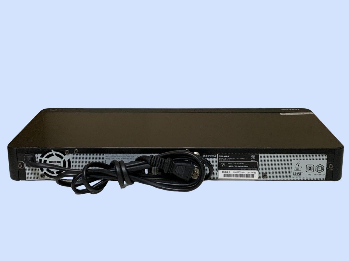 M6433 東芝/REGZA HDD/BDレコーダー DBR-Z610|Yahoo!フリマ(旧 M6433 東芝/REGZA HDD/BDレコーダー DBR-Z610|Yahoo!フリマ(旧