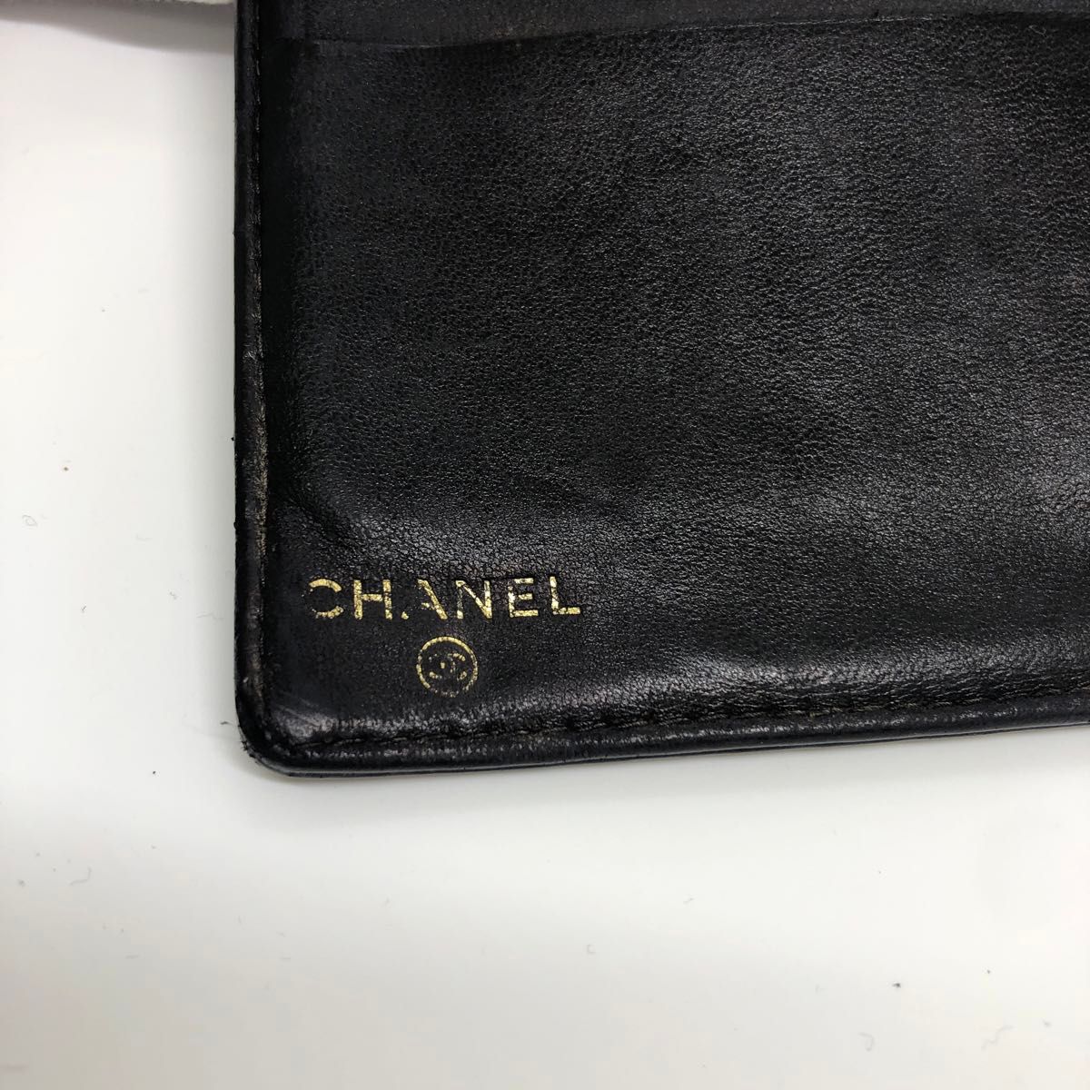 CHANEL シャネル 二つ折り がま口財布 キャビアスキン 長財布 CHANEL シャネル 二つ折り がま口財布 キャビアスキン 長財布
